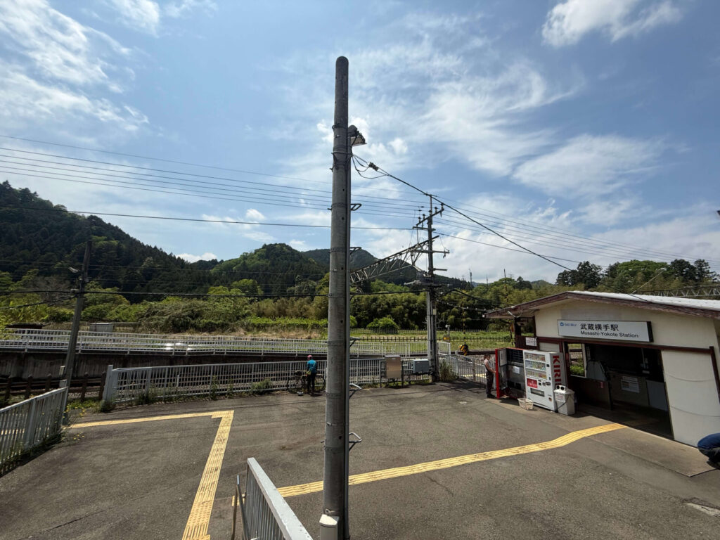 沢沿いルート → 武蔵横手駅